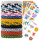 Zexrow Mosquito Repellent Bracelets 12 Pack + 60 Pcs Natural Patches | Deet-Free Natural Insect Mosquito Bands for Adults & Kids, 240H Protection Waterproof Adjustable for Outdoor, Travel & Festivals