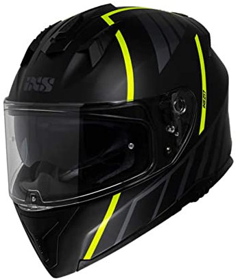IXS iXS217 2.0 Helm, schwarz-matt/gelb, M (57/58)