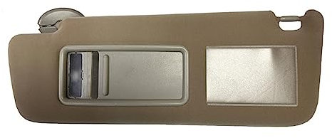 Parasol Gris Beige Lado Izquierdo Derecho del Conductor Lado del Pasajero Apto for Toyota Fit for Land Fit for Cruiser J12 2002 2003 2004 2005 2006 2007-2009 (Color : Beige Left)