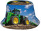 ZaKhs Fischerhut mit Traktor-Farmprint für Männer und Frauen, verstaubar, Sonnenhut, modische Strandkappen für Outdoor-Reisen, Schwarz, Schwarz , One size
