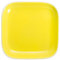 KAHLA 207761A69371C Pronto Colore Deckelchen eckig 10x10 cm sunny yellow|gelbe kleine Platte aus Porzellan
