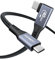 AGFINEST USB4 Cable USB C to USB C Right Angle 100W Fast Charging 40Gbps Data Transfer Cable 90 Degree 8K60Hz Display Compatible with Thunderbolt 3/4 Type C for iPhone 15 Switch(2M)