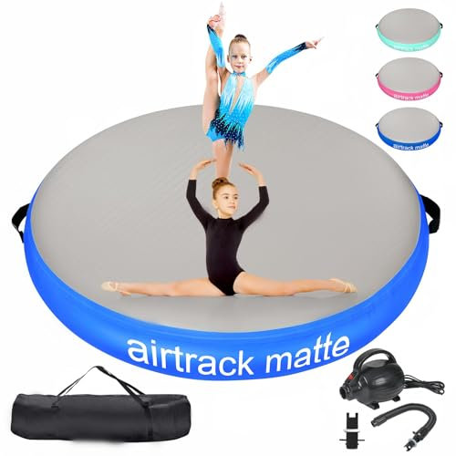 Airtrack Matte Airspot, 20CM Höhe Durchmesser 140CM Aufblasbare Tumbling Matte Air Barrel