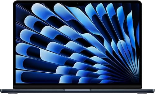 2022 Apple MacBook Air avec Apple M2 chip avec 10-core GPU (13-pouces, 8Go RAM, 512Go SSD) (QWERTY English) Minuit (Reconditionné)