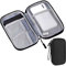 Travel Cable Organiser Bag, Small Cable Pouch, Electronics Travel Organiser Portable Tech Pouch, Waterproof Power Bank Case, Cord and Gadget Storage Bags, Organizer Pouch for Cord, Charger, Earphone