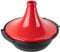 PEUGEOT - Plat à Tajine en Céramique - 30 cm - Compatible Tous Feux y compris Induction - Fabrication Française - Rouge