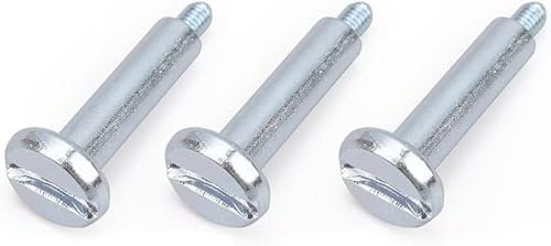 Lot de 3 vis de fixation de base de rechange argentées pour console de jeu Playstation 5 PS5 Support vertical Accessoires