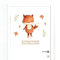 Türaufkleber mit Name Fuchs #16 – Blasenfreie Anwendung, nachhaltig & PVC-frei – Türaufkleber personalisiert – Wandtattoo Kinderzimmer & Babyzimmer Deko – selbstklebende Wandsticker –