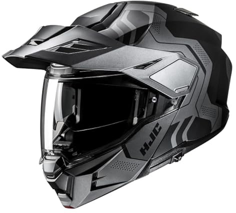 HJC I80 Velly MC5HSF Black Flip Front Modular Adventure Motorcycle Helmet