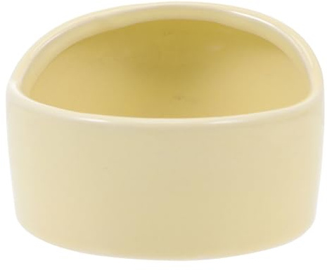 Cabilock Gamelle pour Hamster en Céramique Antidérapante et Résistante, Bol d'alimentation Stable pour Petits Animaux, pour Eau et Friandises