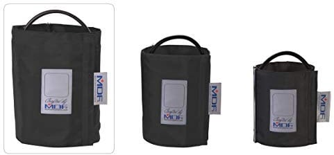 MDF® Latex-Free Blood Pressure Cuff - Thigh - Single Tube - D-Ring (MDF2090471D) (Black (NoirNoir))