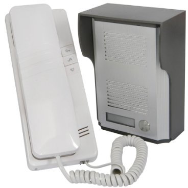 WIRED DOOR ENTRY PHONE RECEIVER SYSTEM -100M RANGE- SECURITY INTERCOM - OUTDOOR