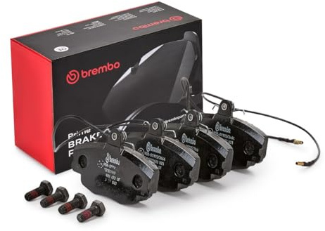 Brembo P 61 043 Bremsbelagsatz, Scheibenbremse - (4-teilig)