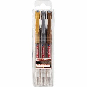Edding Gelroller 2185 crystaljelly (1, gold, silber, kupfer)