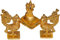 Exotic India Lord Ganesha Lampe mit Pfau Paar – Messing Statue