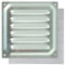 Brinox Grille avec moustiquaire, argent, B73000A