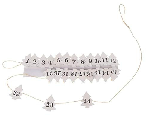 Adventskalender Zahlen I 24 Klammern I Holz I DIY Adventskalender I Zahlen 1-24