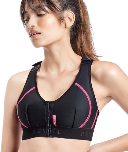 REVÉE Reggiseno Post-Operatorio - Reggiseno Donna a Fascia per Mastoplastica Additiva, Riduttiva, Sostituzione Protesi, Oncoplastica, Quadrantectomia, Bra Laetitia