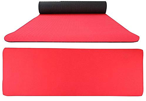 YEBIRAL Preumium Yogamatte aus Hochwertigen TPE, rutschfest Yogamatte Gymnastikmatte Hypoallergen Übungsmatte Sportmatte für Yoga Pilates Fitness, 183 cm x 61 cm x 0,6 cm