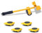 Furniture Lifter Kit and Moving Tool Heavy Duty Appliance Roller Set for Sofa, Couches and Refrigerator Easy and Safe Moving (Yellow) by Poweka