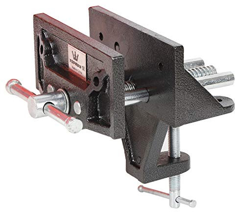 TOPWAY Morsa per Legno per Impieghi Gravosi da 6 150mm, Morsa per Morsetto da Banco per la lavorazione del legno Strumenti Hardware per Falegnami