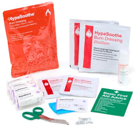 Safety First Aid HypaSoothe Burns Kit Refill, Large