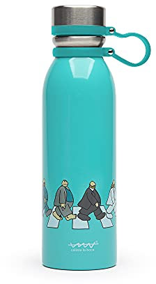 Jata Hogar HTER5500 - Termo de acero inoxidable de 600 ml de capacidad. Ligero y fácil de transportar. Conserva bebidas frías o calientes durante varias horas. Cierre hermético