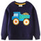 Little Hand Baby Jungen Sweatshirt Kinder Warme Pullover Streetwear Oberbekleidung 122