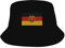 YINGD Fischerhut Flagge Ostdeutschland Leicht Atmungsaktiv Fischerhut Sonnenhut Strandhut für Damen Herren, #381, One size