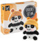 Craft ID Häkelsets für Anfänger | Amigurumi-Set | Panda | Starter-Häkelpaket | Häkelnadelset Kinder und Erwachsene | Häkelpakete Kuscheltiere | Häkelset-Tiere