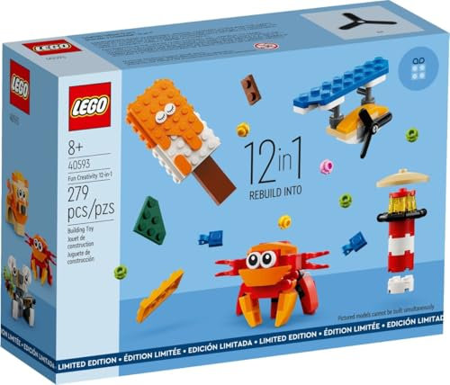 LEGO Creator Fun Creativity 40593 - Set promozionale 12 in 1