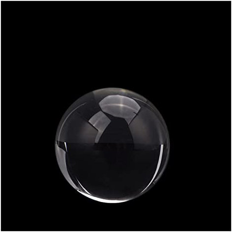 70mm Boule Quartz Verre Boule Transparente Sphères Boule De Verre Boules De Photographie Artisanat Décor Feng Shui (Color : Clear, Size : 60mm) Collections de la maison ( Color : Transparent , Size :