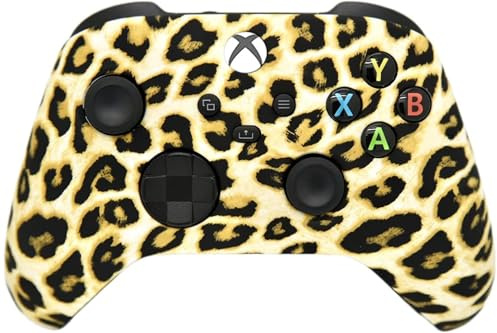 Controller wireless personalizzato compatibile con PC, Windows 10+, Series X/S e One (serie X/S Leopard)
