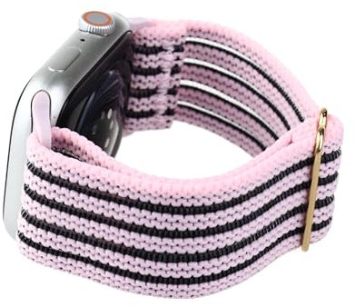 SITAFU Nailon Compatible con Correa Apple Watch 49mm 45mm 44mm 42mm, Sport Solo Loop Pulsera Repuesto, Malla Elástica Ajustable para Apple Watch Ultra Serie 9/8/7/6/SE/5/4/3/2/1