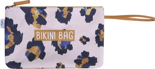 Capelli New York - Bikini Tasche - Leopard - Beige Combo