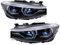 Auto-Frontleuchten, kompatibel mit BMW F34, LED-Scheinwerfer, 3er-Serie, GT F34 2013–2020, Zubehör, Upgrade hochkonfigurierter LED-Scheinwerfer-Baugruppe