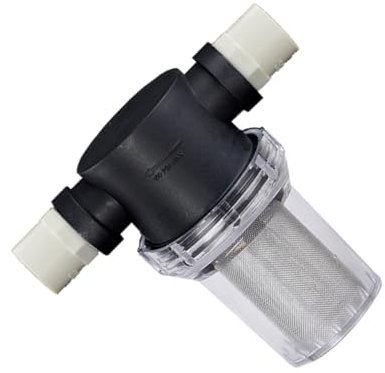 ULTECHNOVO Wasserfilter Für Hochdruckreinigung Vorfilter Mit Pvc Mesh Für Gartenbewässerung Zum Schutz Von Druckreinigern Und Teichpumpen