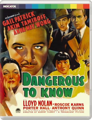 Dangerous to Know (Limited Edition) [Blu-ray] [Region B]