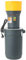 Atsoya 25L Elektrische Getreidemühle, Großer Kapazität, 300 kg/Stunde, Effizientem Mahlen, Staubfreiem Design, mit 5 Arten von Mehlsieben, Geeignet für Mais, Weizen, Sojabohnen und Futterzerkleinerung
