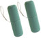 UTHCLO 2piezas Caja De Almacenamiento Portátil para Cepillos De Dientes y Pasta De Dientes Organizador De Viaje De Color Verde para Camping y Uso Diario