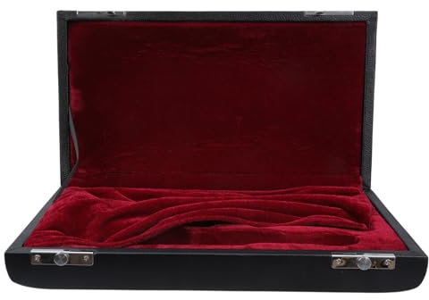 Oboen-Aufbewahrungskoffer aus PU-Leder, tragbar, Hartschalenkoffer, Behälter, Tasche, Oboe, Instrumententeile, Oboe, Tragetasche, Musik