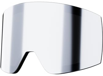 KAPVOE K718 Magnetic Replacement Lens – VLT S1–S4, Anti-Fog UV400, Impact-Resistant Double Lens – Swap-Ready Spare Lens for K718 Ski Goggles (Lens Only)