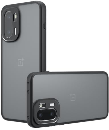 TingYR Hülle Kompatibel mit OnePlus Ace 6/ OnePlus Ace 6T/ OnePlus 15R, Handyhülle Stoßfest rutschfest Kratzfest Anti-Fingerprint Bumper Schutzhülle.(Schwarz)