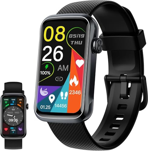 2026 Smart Watch for Men Women, 24/7 Healthy Fitness Tracker, HD 1.47 Fitness Watch with Sleep Monitor, Heart Rate/SpO2/24+ Sports/Step Tracker/150+ Watch Faces Activity Trackers for Android, iOS