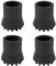 Toolman® TM024 Gummipuffer für Gehstock, 1,9 cm