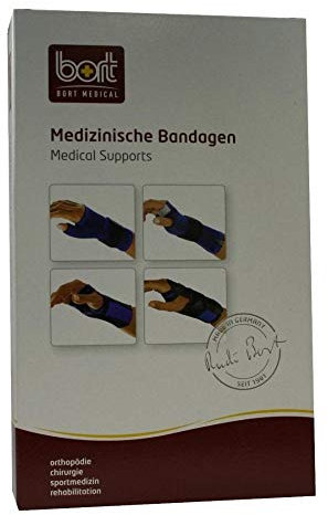 BORT Handgelenkstütze m.Daumenausspar.M haut 1 St