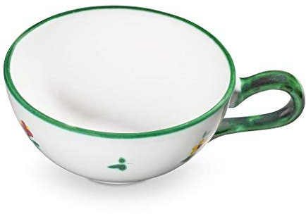 GMUNDNER KERAMIK Teetasse glatt Füllmenge : 0.17 Liter Streublume Geschirr, handgemacht in Österreich