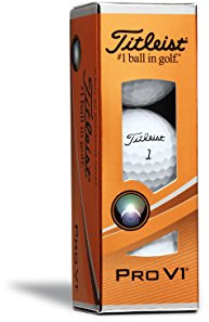 Titleist Pro V1 Prov1 Golfbälle, Weiß, 3 Stück