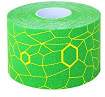 THERABAND Kinesiologisches Tape Kinesiology Tape Rolle 5m x 5cm Grün, OneSize