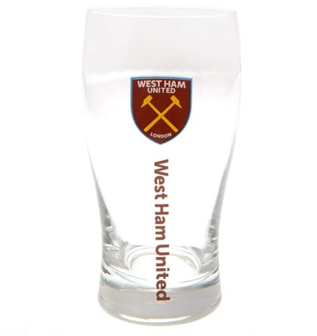 West Ham Official Pint Glass - Multi-Colour